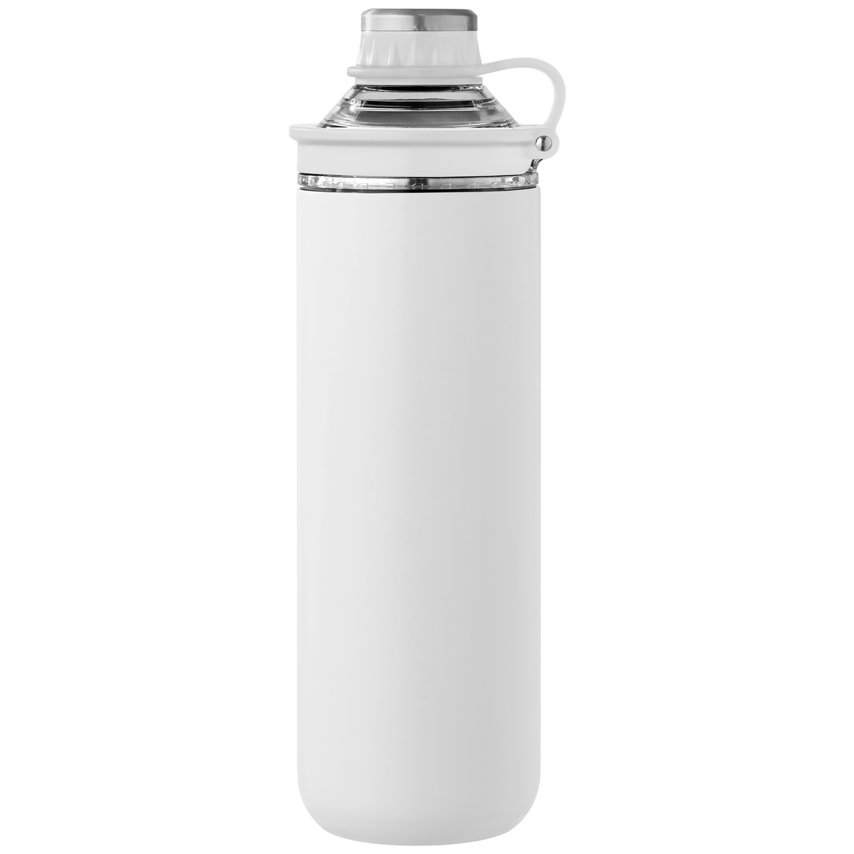 Bouteille Oasis avec couvercle et poignée en acier inoxydable recyclé - 680 ml