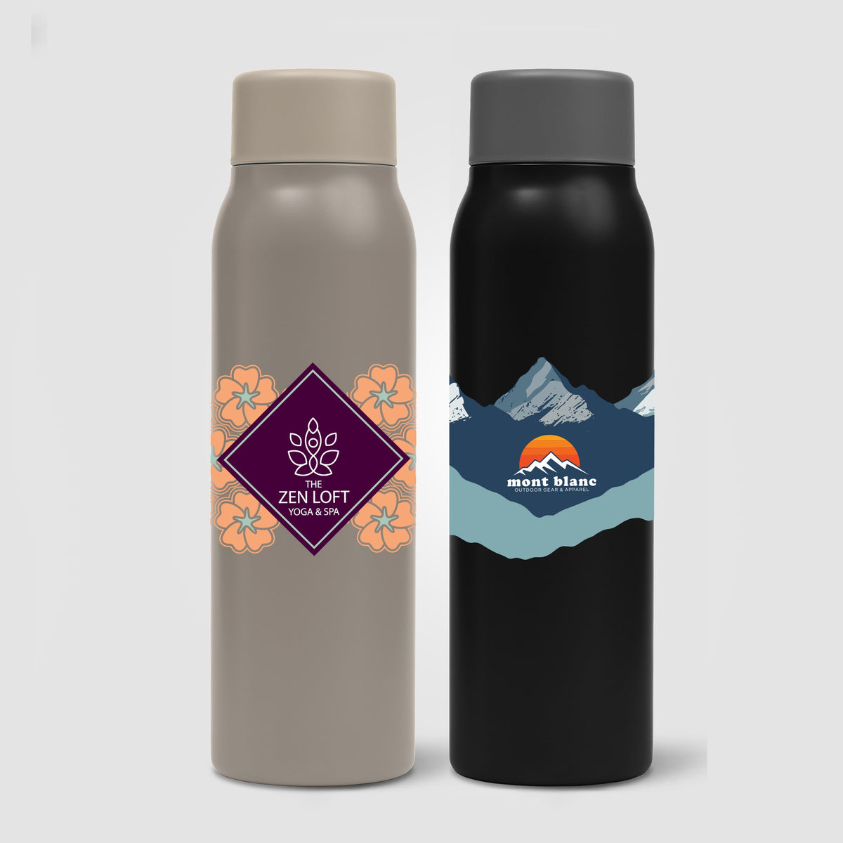 Bouteille Breeze pour boissons gazeuses en Acier Inoxydable Recyclé - 590 ml