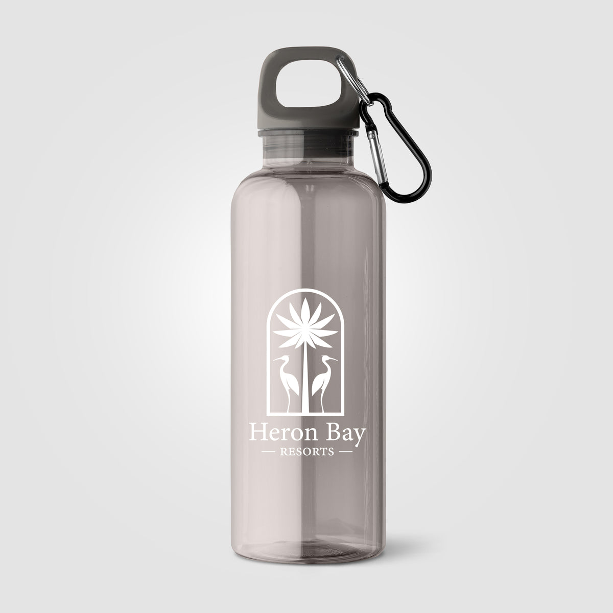 Gourde de vélo Doli, bouchon à vis avec mousqueton, rPET - 500 ml