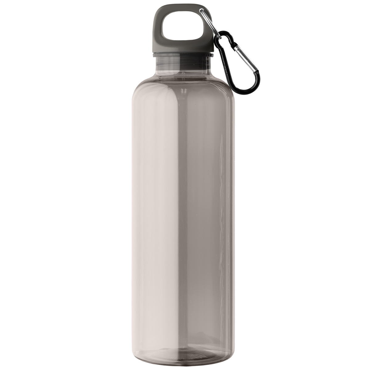 Gourde de vélo Doli, bouchon à vis avec mousqueton, rPET, 740 ml