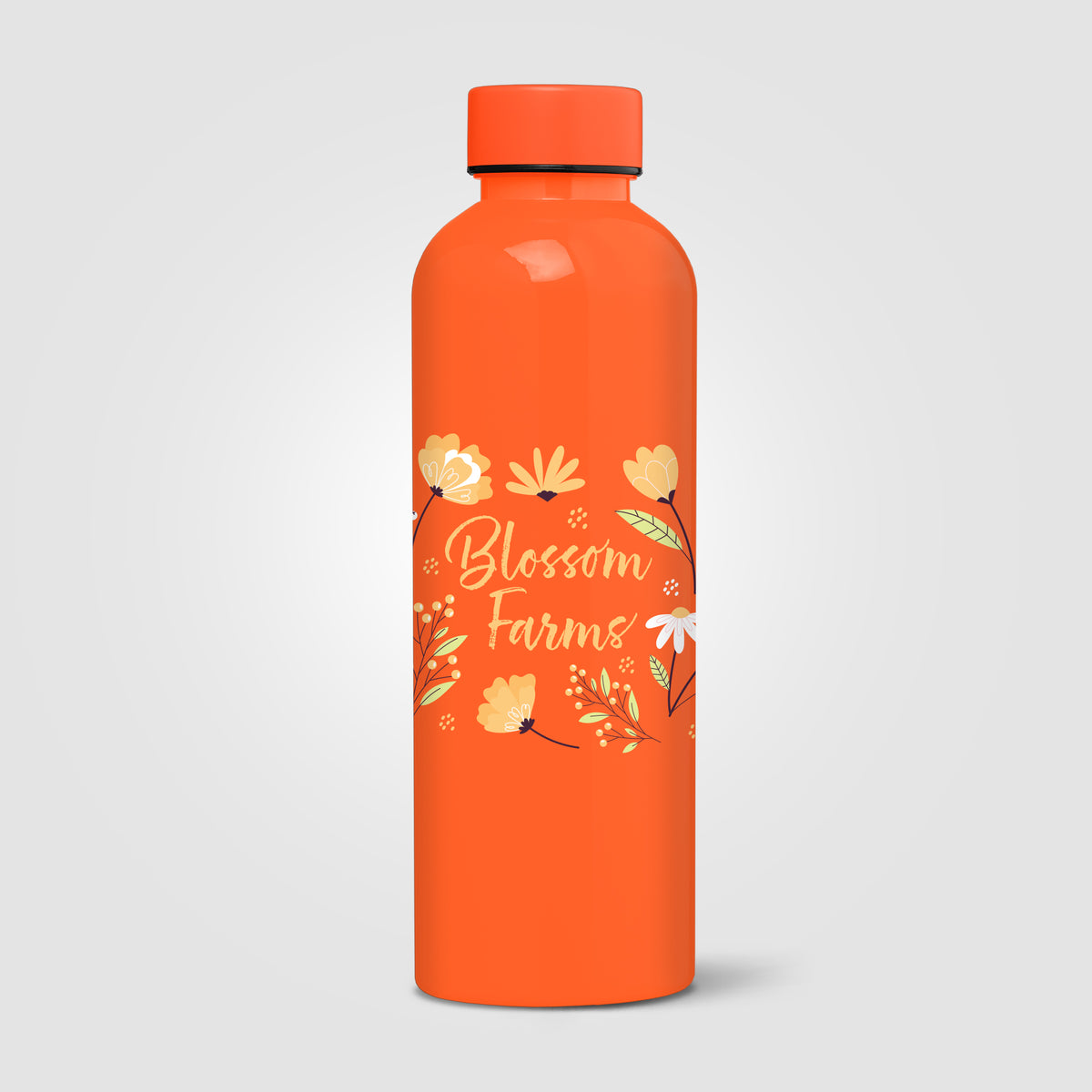 Gourde Norden en rPET brillante monochrome étanche – 680 ml