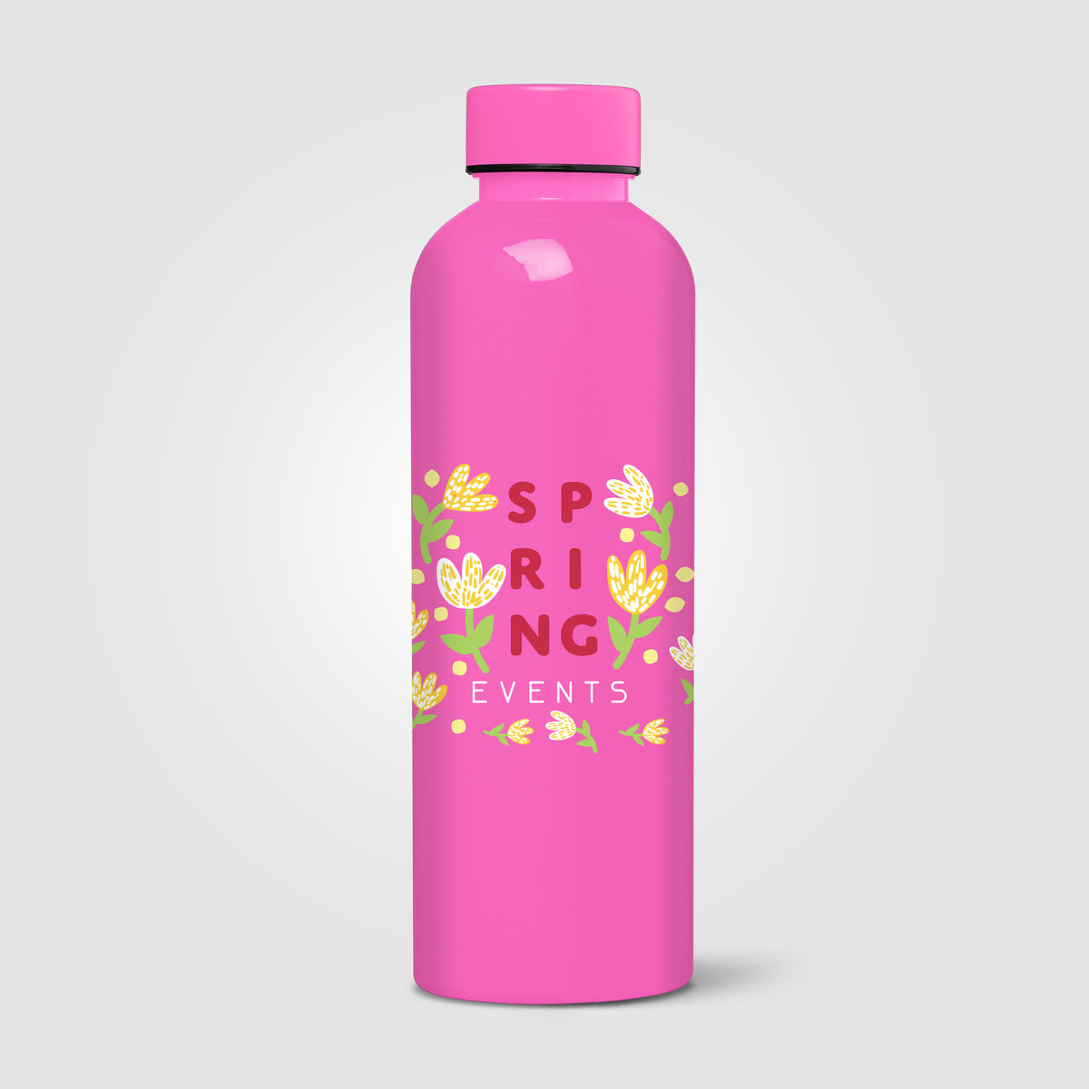 Gourde Norden en rPET brillante monochrome étanche – 680 ml