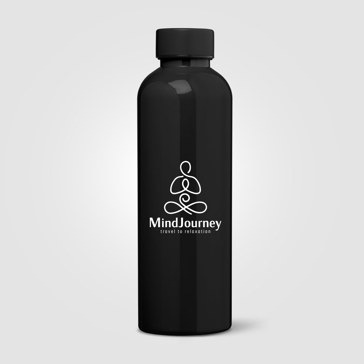 Gourde Norden en rPET brillante monochrome étanche – 680 ml