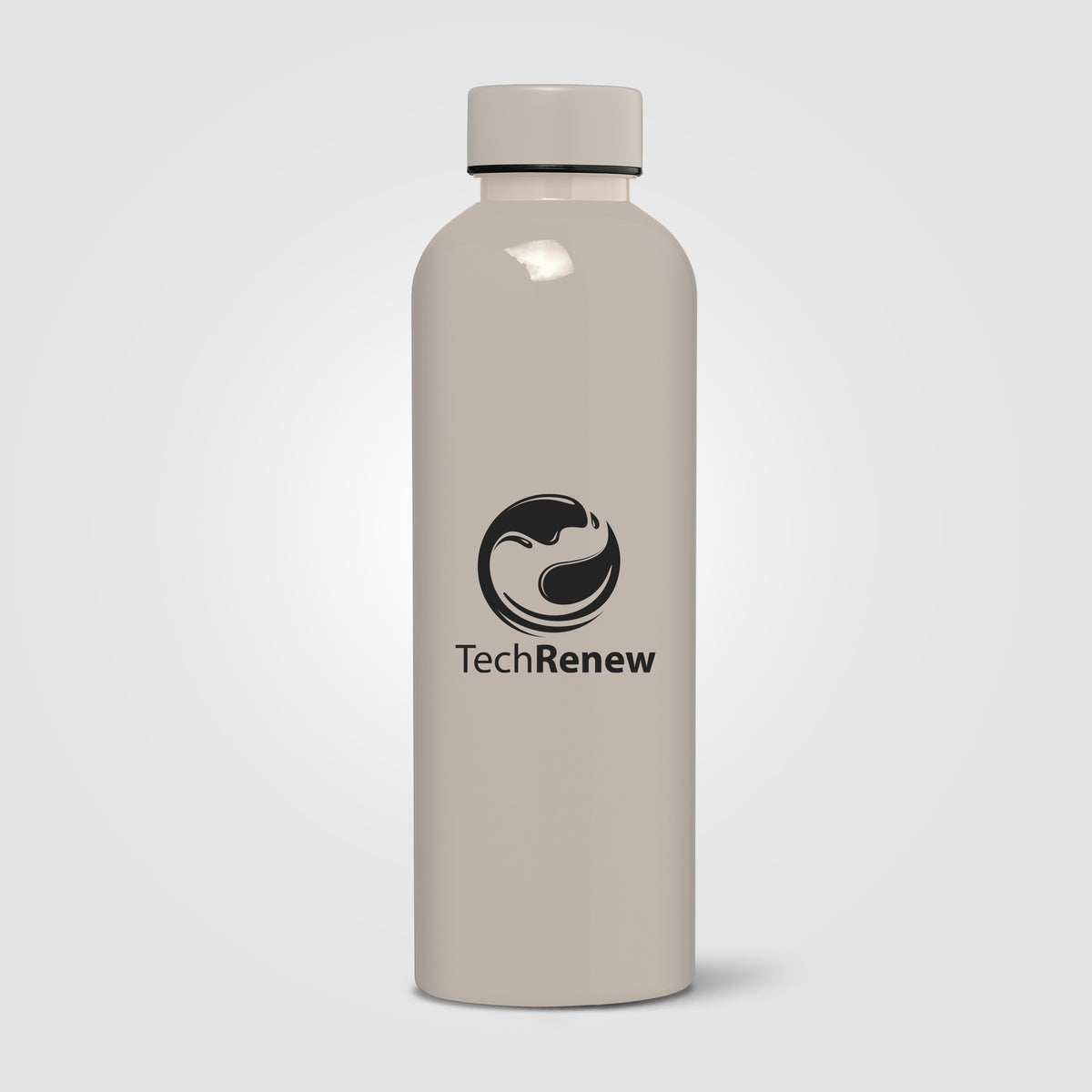 Gourde Norden en rPET brillante monochrome étanche – 680 ml