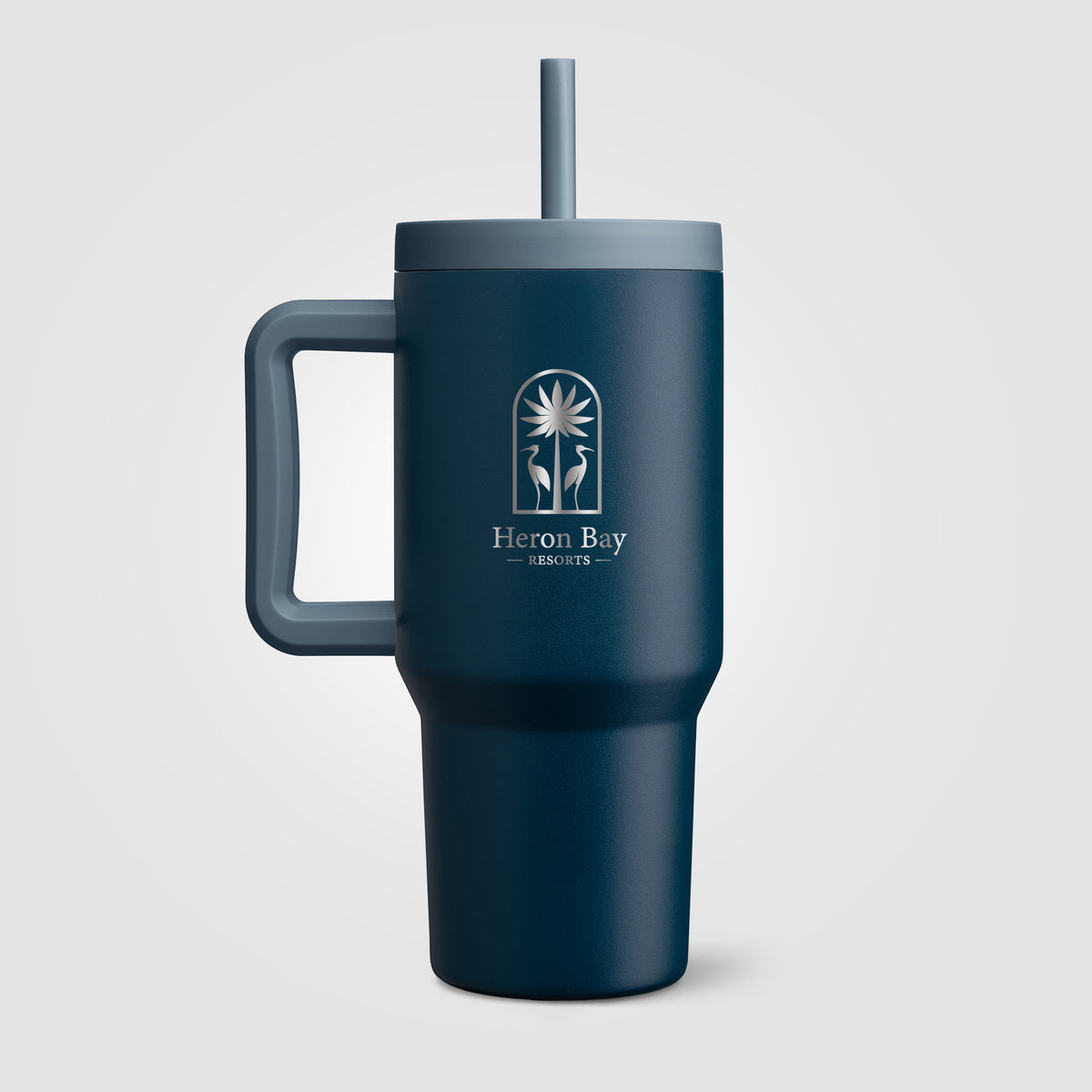 Mug et gobelet GROSCHE Aspen isotherme 2-en-1 en acier inoxydable avec paille – 945 ml