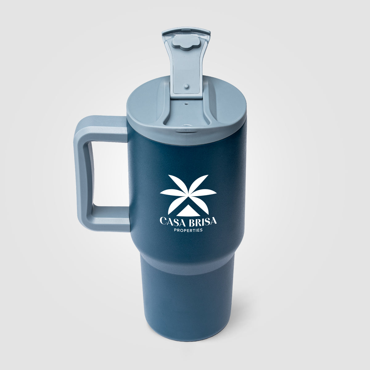 Mug et gobelet GROSCHE Aspen isotherme 2-en-1 en acier inoxydable avec paille – 945 ml
