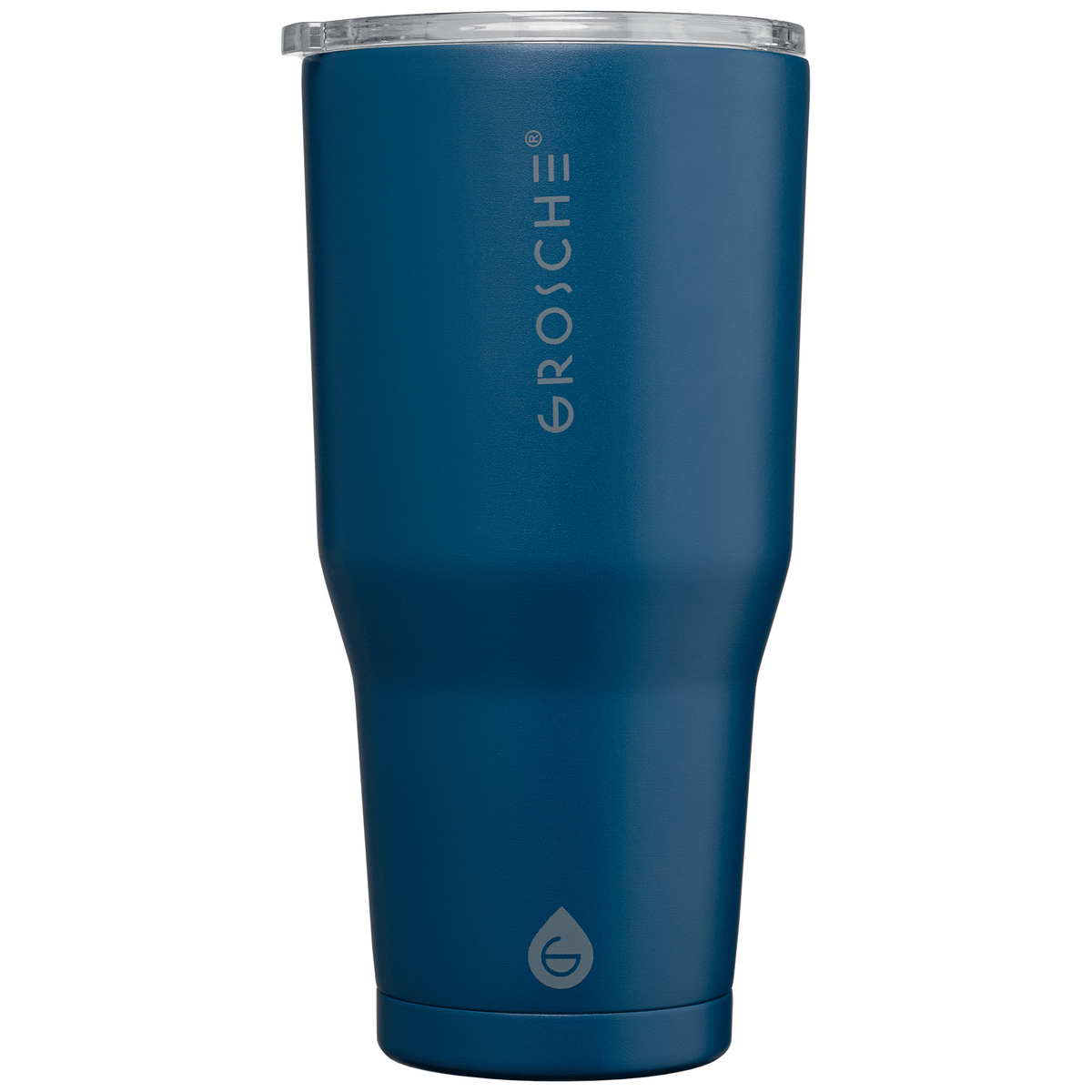 Gobelet Grosche Yukon, acier inoxydable, couvercle coulissant - 890 ml