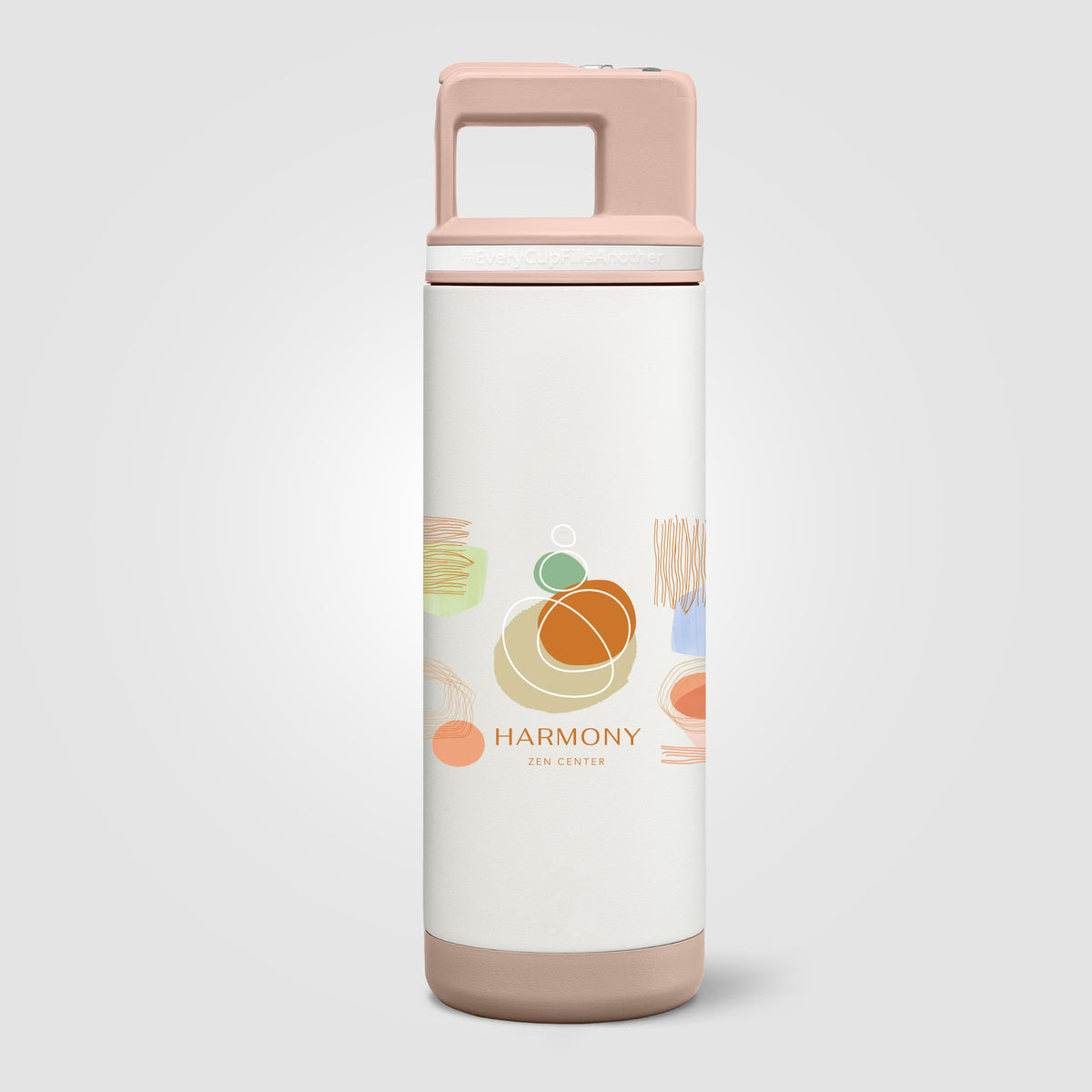 Bouteille Grosche Alpine, acier inoxydable, paille amovible, bouchon flip n’ sip - 590 ml