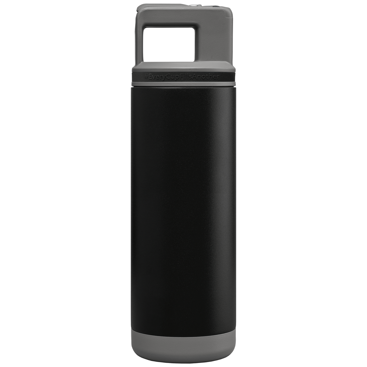 Bouteille Grosche Alpine, acier inoxydable, paille amovible, bouchon flip n’ sip - 590 ml