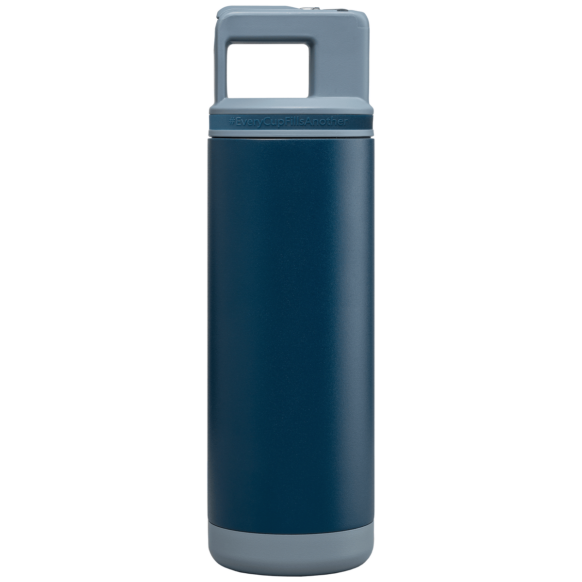 Bouteille Grosche Alpine, acier inoxydable, paille amovible, bouchon flip n’ sip - 590 ml