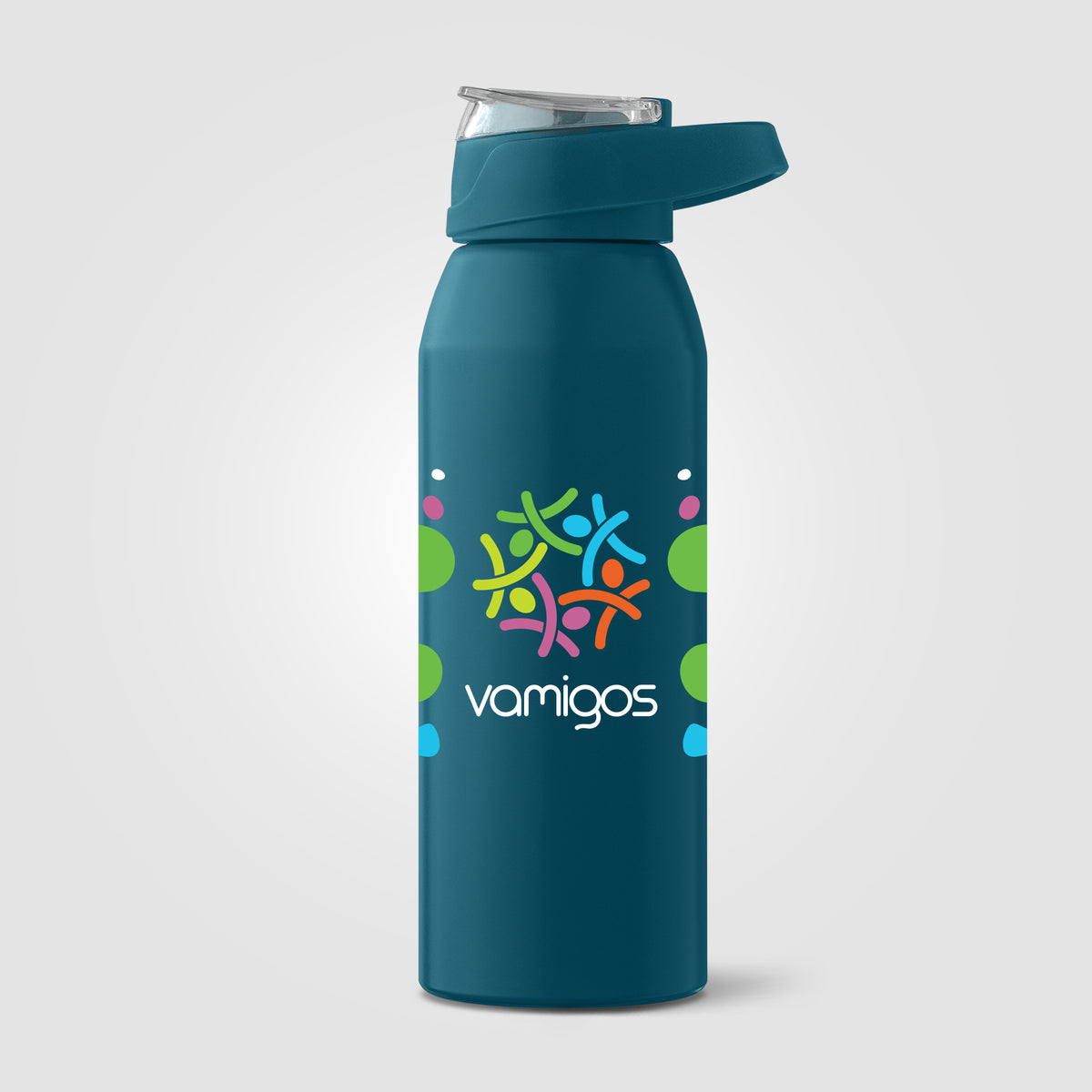 Gourde de sport Lyse en acier inoxydable recyclé – 710 ml