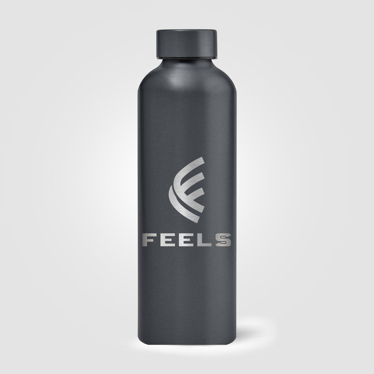 Gourde Astrid en acier inoxydable recyclé – Finition métallisée – 710 ml