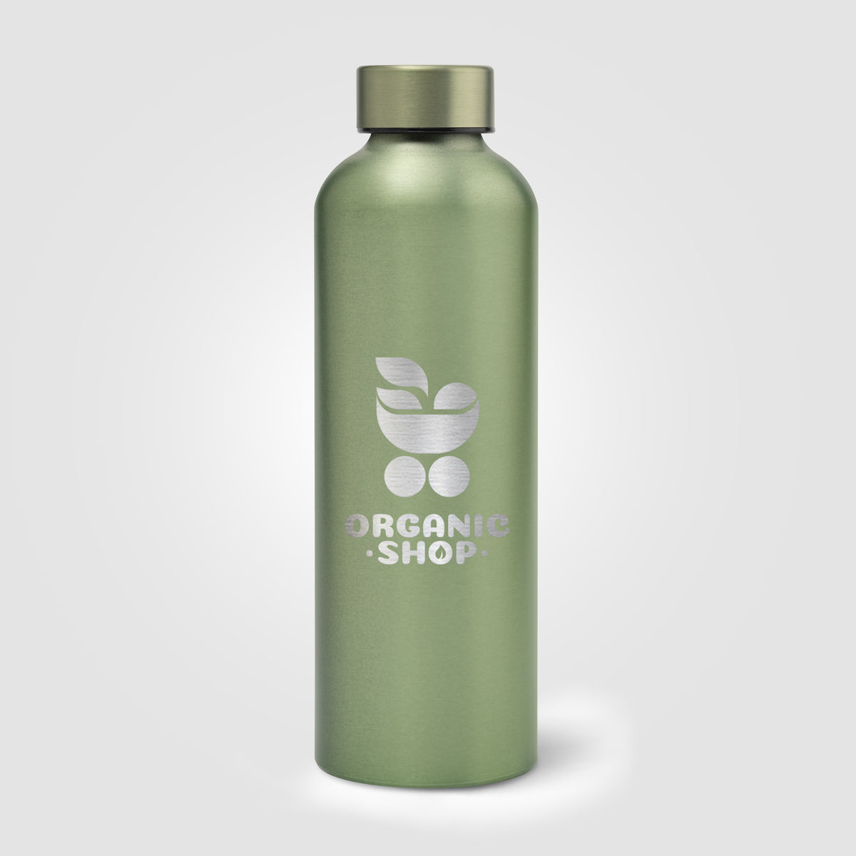 Gourde Astrid en acier inoxydable recyclé – Finition métallisée – 710 ml