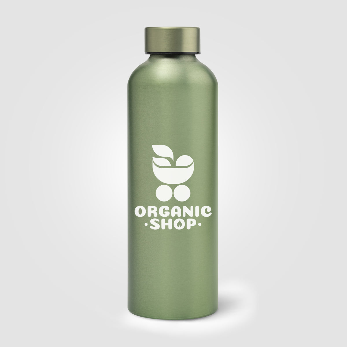 Gourde Astrid en acier inoxydable recyclé – Finition métallisée – 710 ml