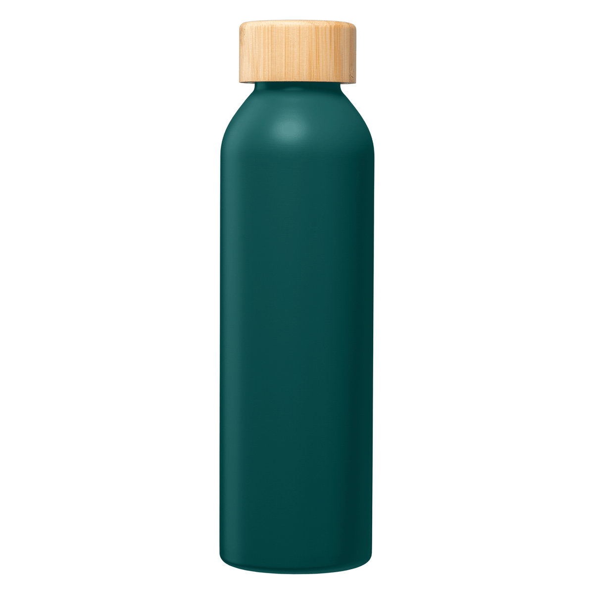 Gourde Eden en acier inoxydable recyclé avec couvercle en bambou – 590 ml