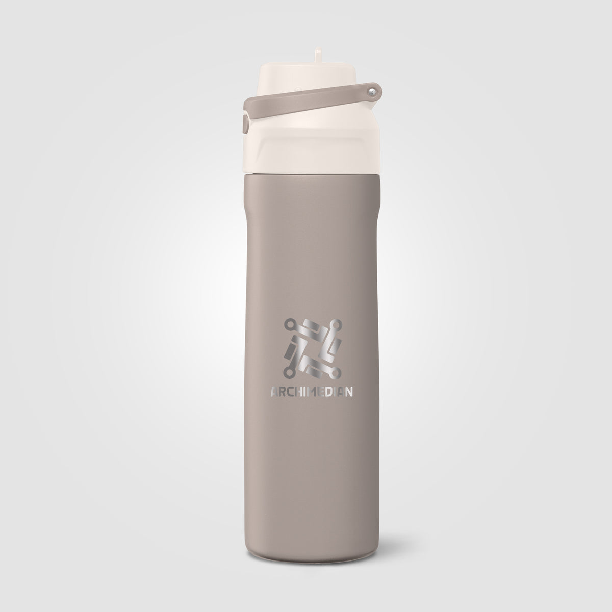 Gourde Lynk en acier inoxydable à paille rabattable – 690 ml