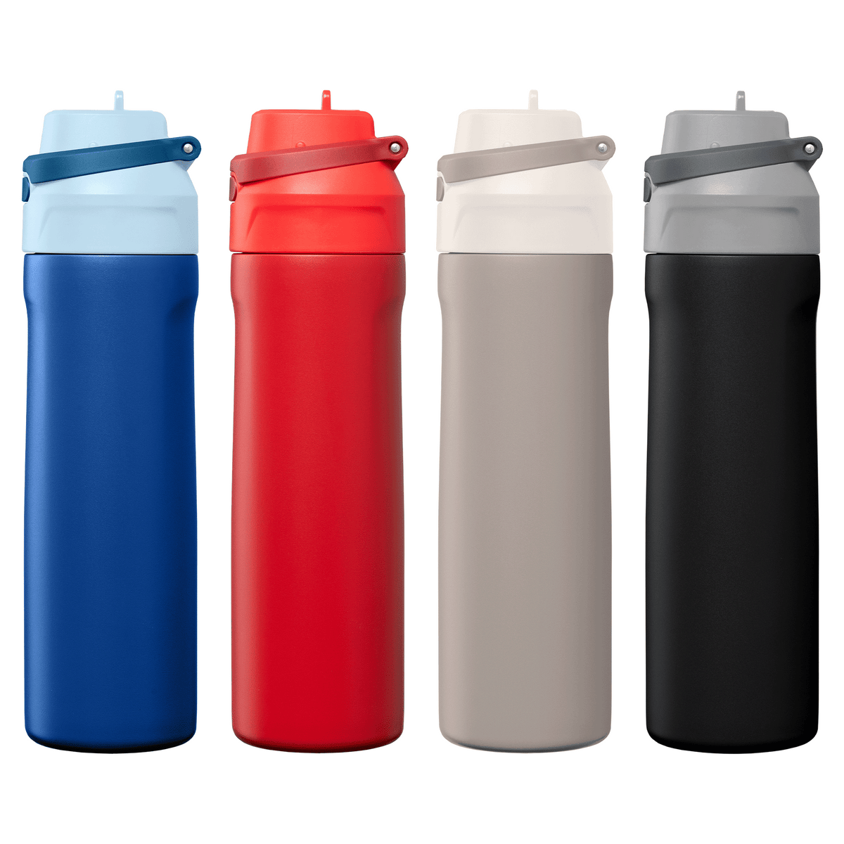 Gourde Lynk en acier inoxydable à paille rabattable – 690 ml