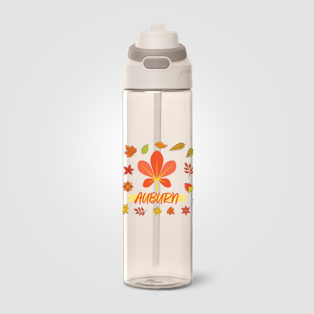 Gourde Lynk en rPET à paille rabattable – 830 ml