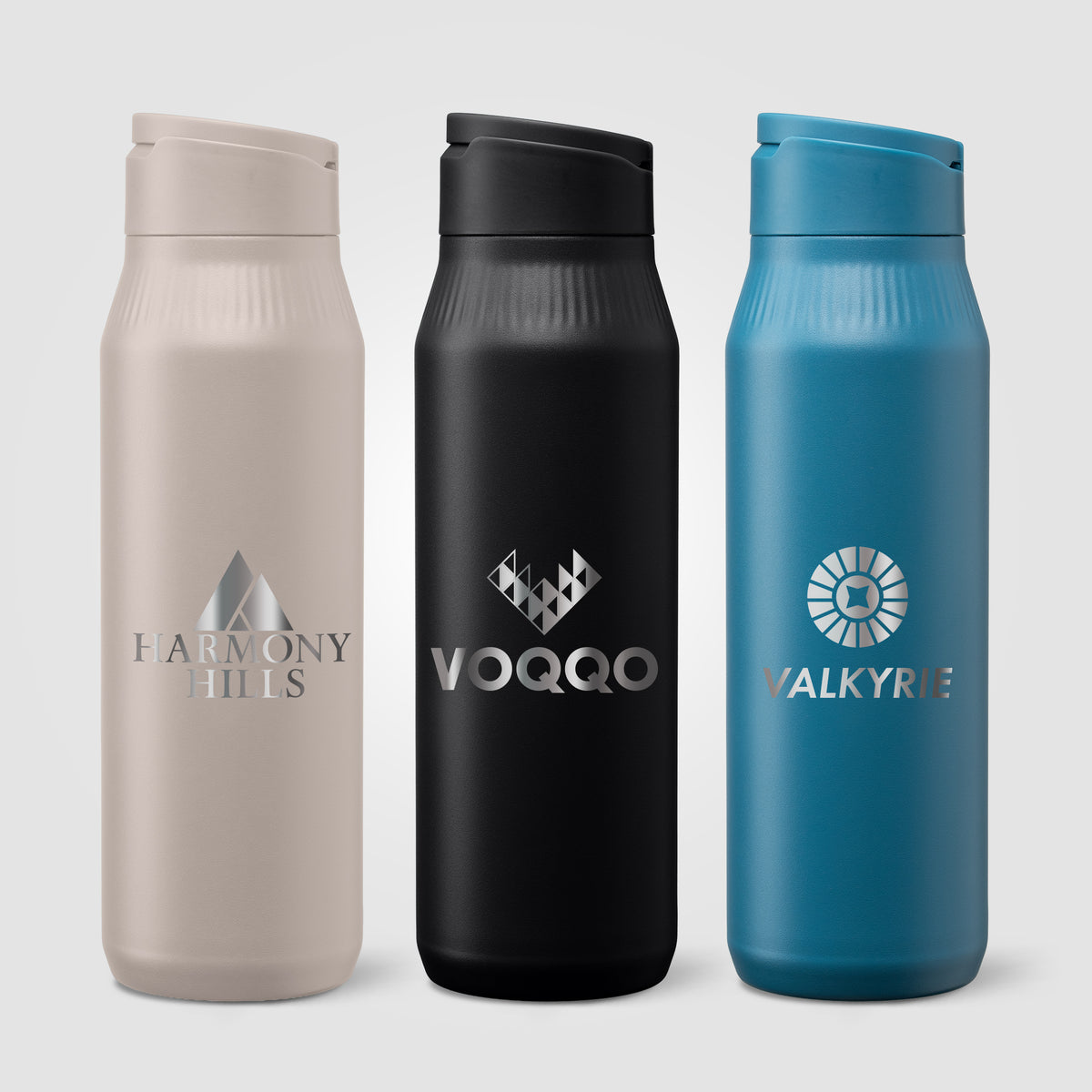 Gourde Majesty en Acier Inoxydable avec Support Selfie - 750 ml