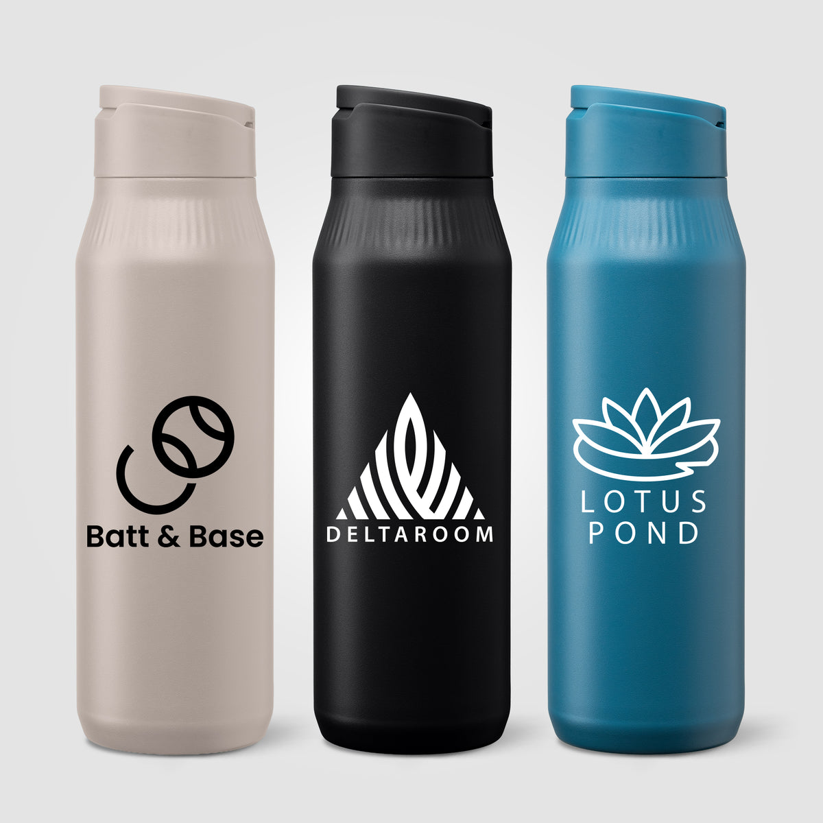 Gourde Majesty en Acier Inoxydable avec Support Selfie - 750 ml