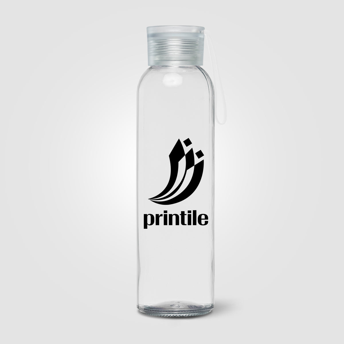 Gourde en verre Solstra Essentials avec sangle en silicone – 500 ml